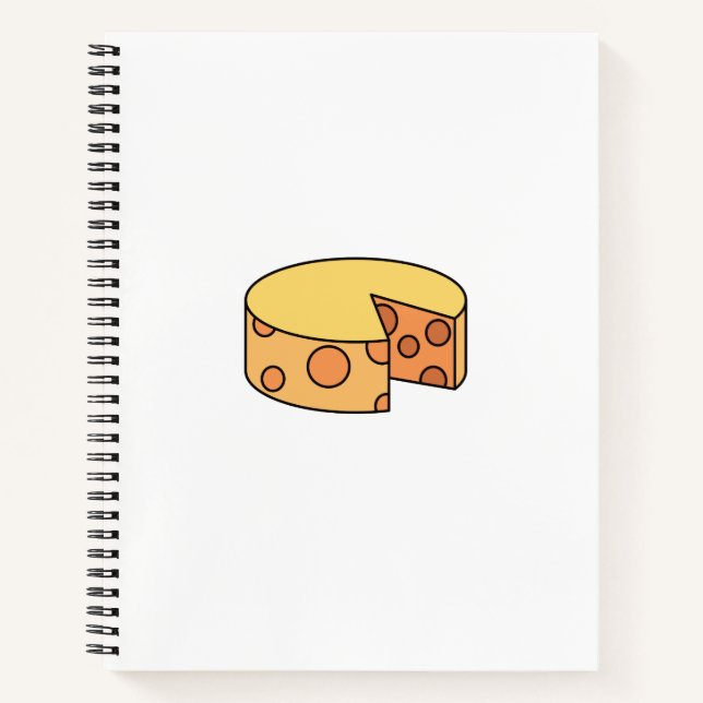 wheel of cheese notebook (Front)