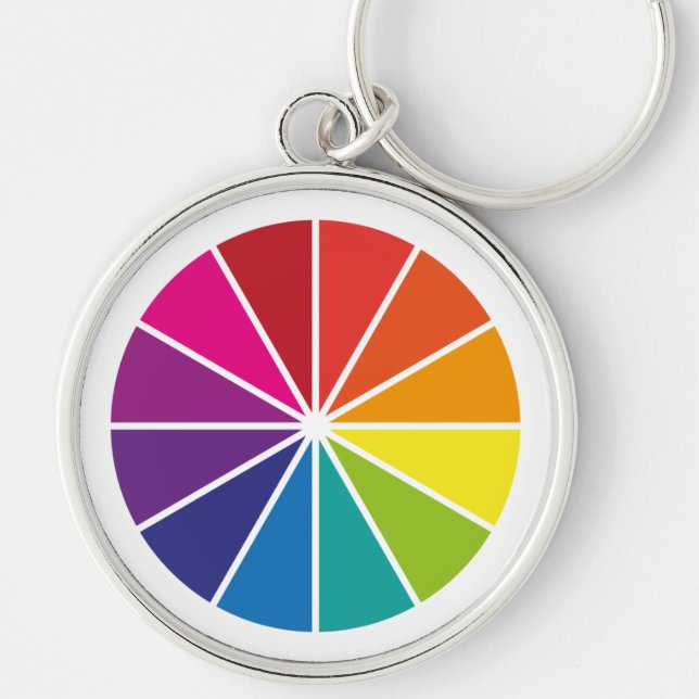 Wheel of Colour  Keychain (Front)