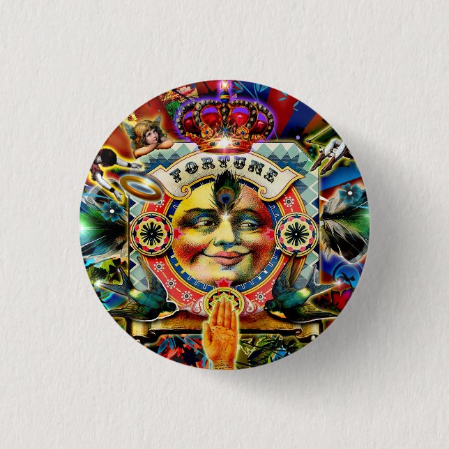 Wheel of Fortune  1 Inch Round Button (Front)