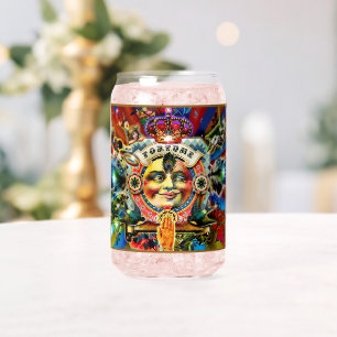 Wheel of Fortune Drinkware Set Can Glass