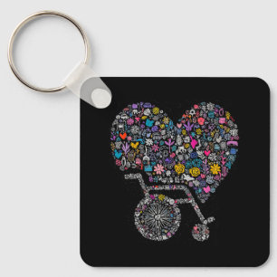 Wheel of Many Lives Keychain