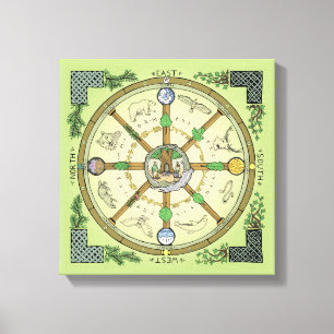 Wheel of the Year - Canvas