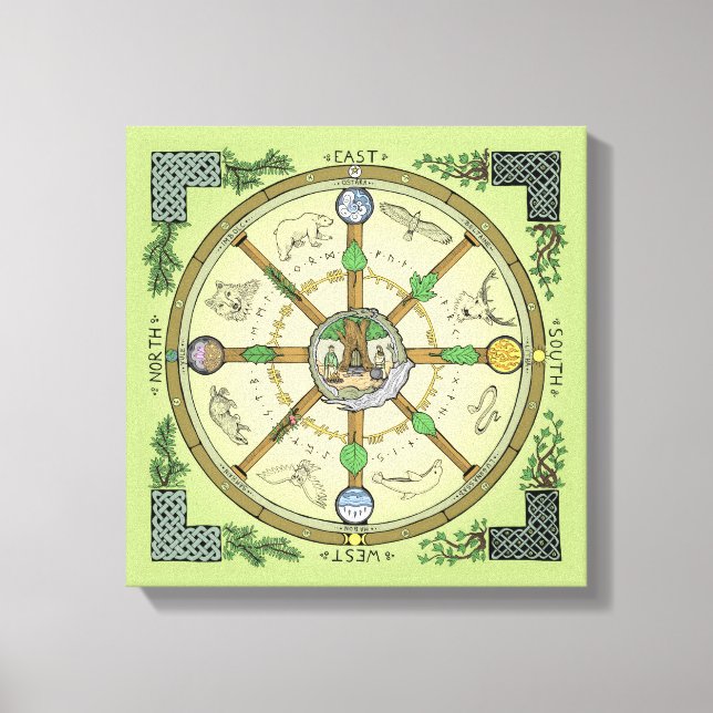 Wheel of the Year - Canvas (Front)