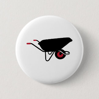 Wheelbarrow 2 Inch Round Button