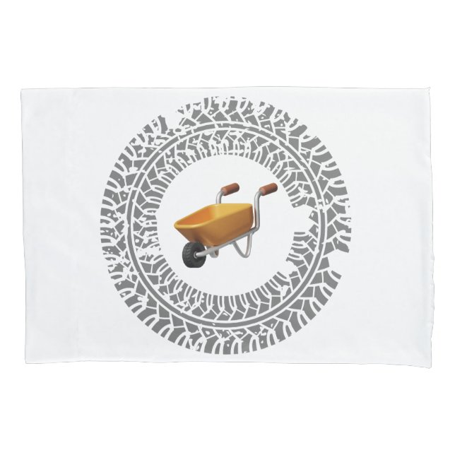 wheelbarrow drift, burnout pillowcase (Front)