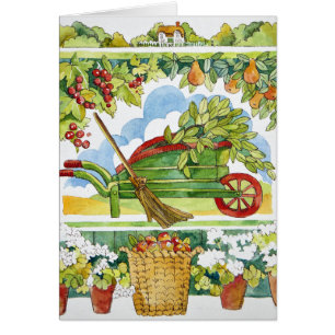 Wheelbarrow - garden surround 2012