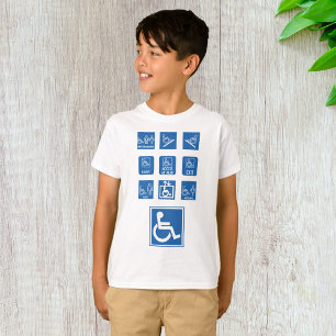 Wheelchair Accessibility Signs T-Shirt