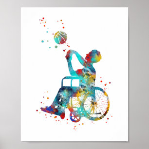 Wheelchair Basketball 1 Poster