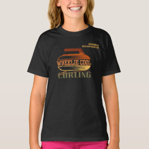 Wheelchair Curling School Club Team League Name T-Shirt