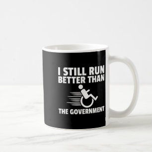 Wheelchair Disability Gift Funny Handicap Coffee Mug