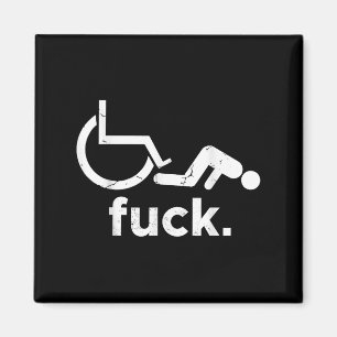Wheelchair Humour Disability Funny Meme - Wheelcha Magnet