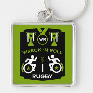 Wheelchair Murderball Sportswear Keychain