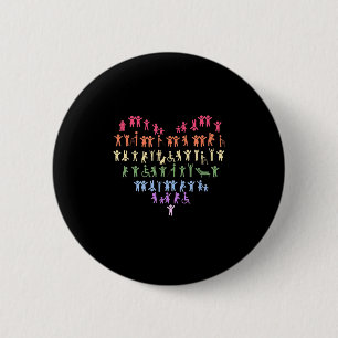 Wheelchair, Quadriplegic, Paraplegic, Disability, 2 Inch Round Button
