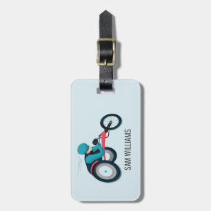 Wheelchair Racing Luggage Tag