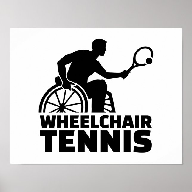Wheelchair tennis poster (Front)