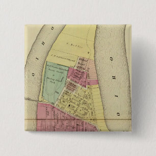 Wheeling Island 2 Inch Square Button
