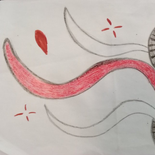 Wheels in the path faux canvas stretched print (Creator Uploaded)