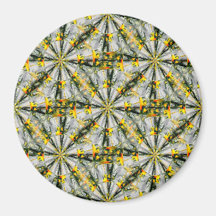 Wheels of Daffodils...... Magnet