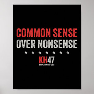 Wheimer 2024 Common Sense Over Nonsense  Poster
