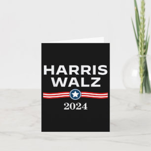 Wheimer 2024 Election Kamala Harris Tim W Waltz  Card