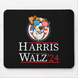 Wheimer 2024 Funny Dog Election Kamala Harris Tim Mouse Pad
