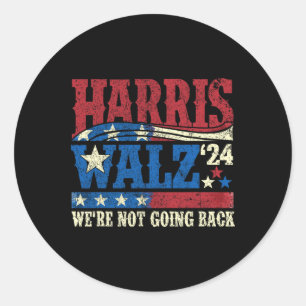 Wheimer 2024 Kamala Harris 2024 Tim W 2024 Usa Fla Classic Round Sticker