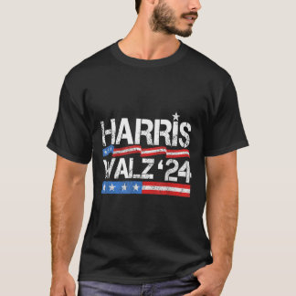 Wheimer 2024 Retro Election Kamala Harris Tim W Wa T-Shirt