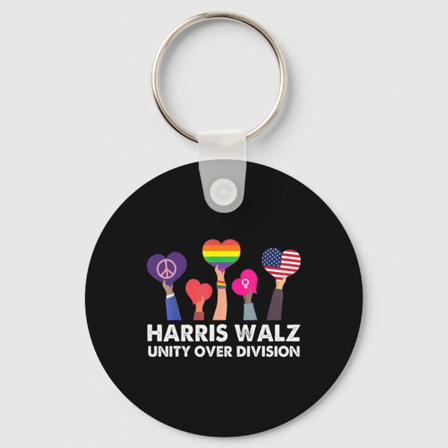 Wheimer 2024 Unity Over Division  Keychain (Front)