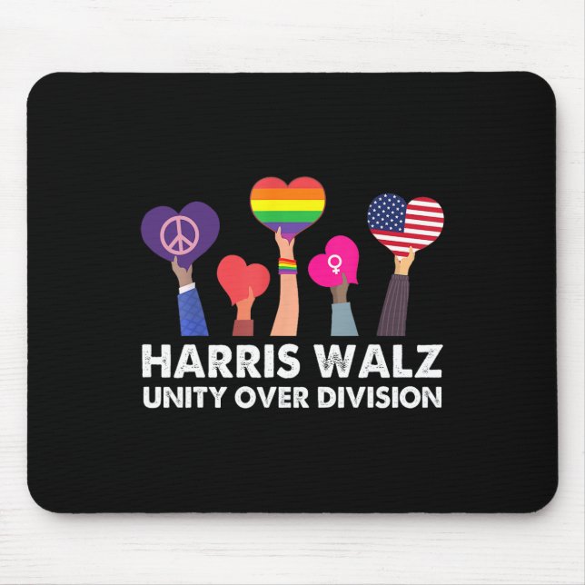 Wheimer 2024 Unity Over Division  Mouse Pad (Front)