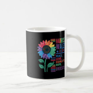 Wheimer Peace Love Equality Hope Diversity Kamala Coffee Mug