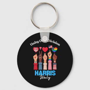Wheimer Waltz 2024 Unity Over Division  Keychain