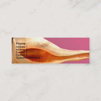 Whelk Left Turn Mini Business Card