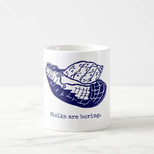 Whelks are boring mug navy
