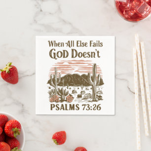 When All else Fails God Doesn't Napkin
