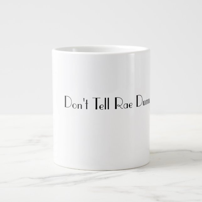 When all your Rae Dunn mugs are in the dishwasher! (Front)