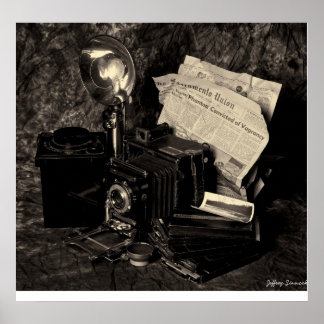 When Cameras were king, Poster