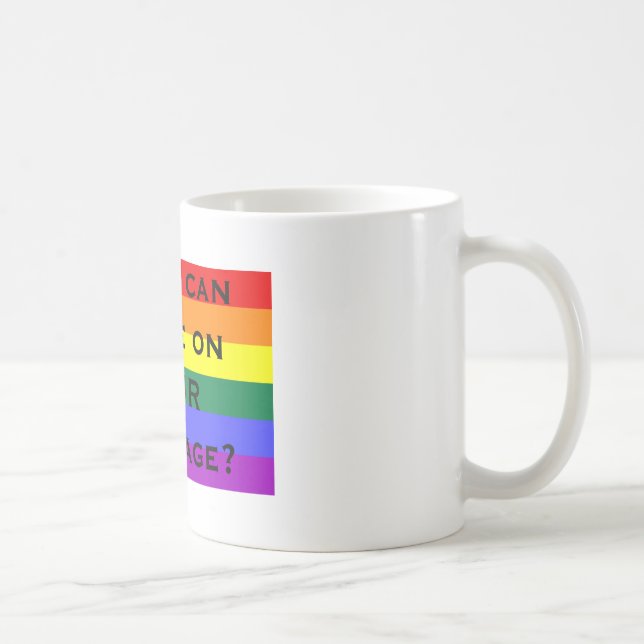 When can I vote on YOUR marriage? Coffee Mug (Right)