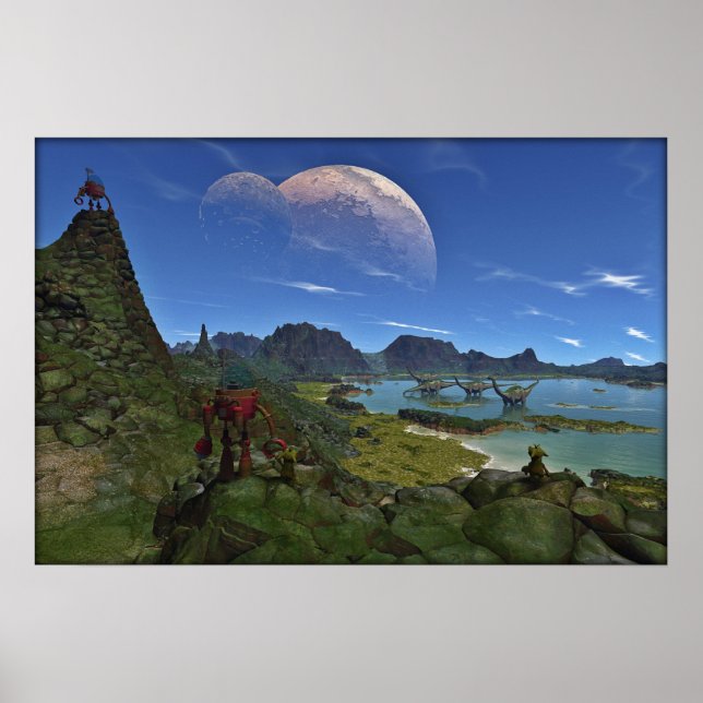 When Dinosaurs Roamed Poster (Front)