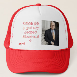 When Do I Get my Senior Discount Trucker Hat