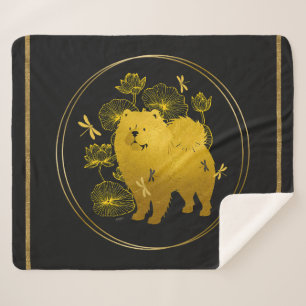 WHEN DRAGONS FLY  Chow    Sherpa Blanket