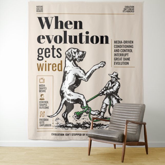 When evolution gets wired Great Danes are involved Tapestry (In Situ)