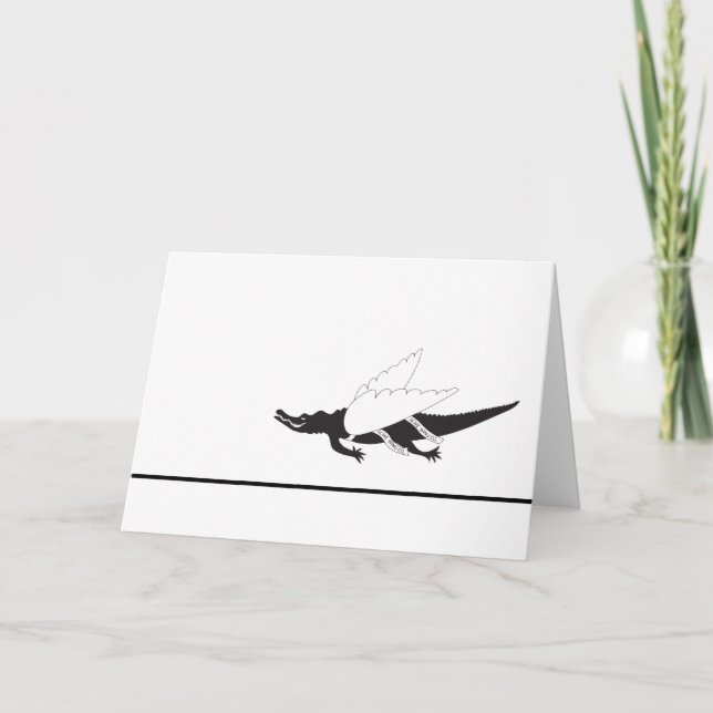 When Gators Fly! Card (Front)
