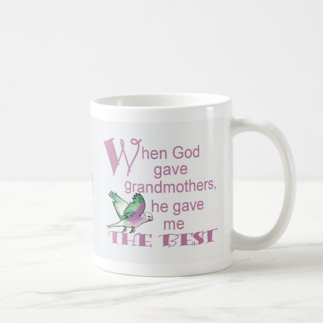 When God Gave Grandmothers© Coffee Mug (Right)