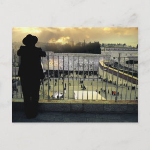 When God visit his People Postcard