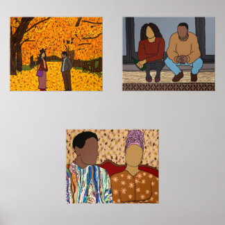 When Hakeem Met Sade Art Print Set