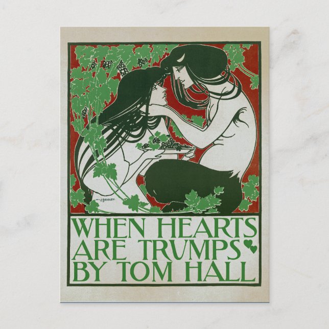When Hearts Are Trumps Postcard (Front)