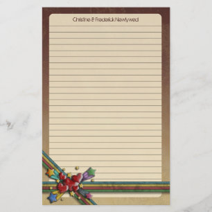 When Hearts Collide, stationery