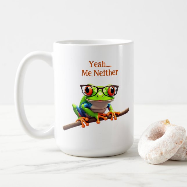 When I asked for your opinion Coffee Mug (With Donut)