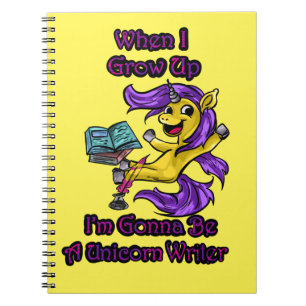 When I Grow Up I'm Gonna Be - Spiral Notebook