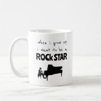 When I Grow Up Rock Star Coffee Mug